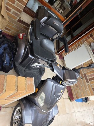 Moto minusvalía 4 ruedas electrica