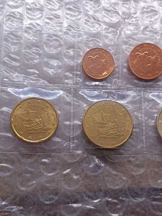 Serie euro Cipro 2014. UNC