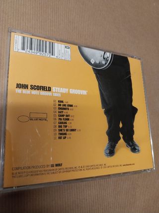 John Scofield Steady Groovin' CD