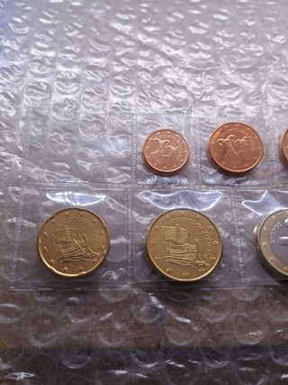 Serie euro Cipro 2015 UNC.