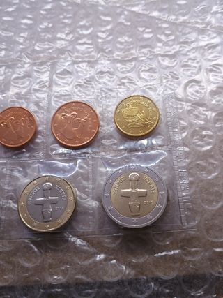 Serie euro Cipro 2015 UNC.