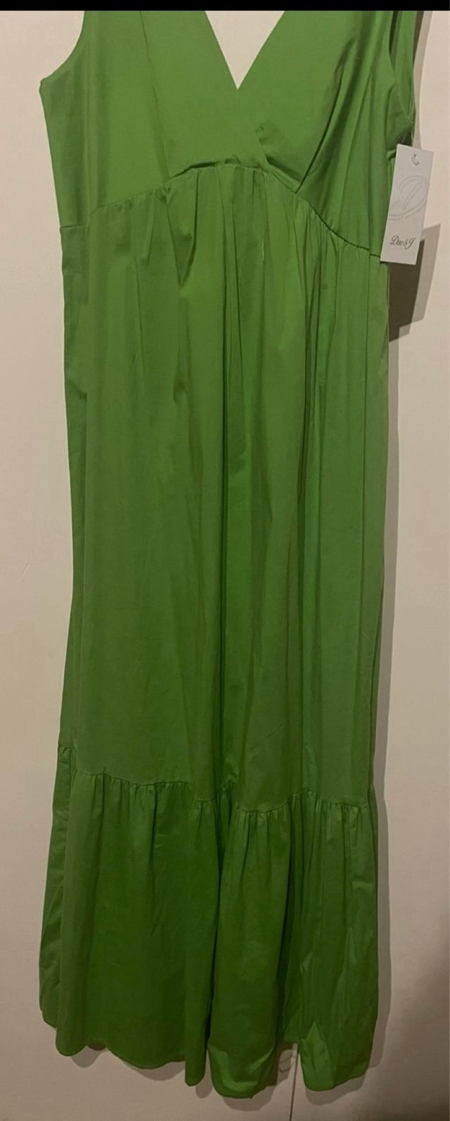 Abito estivo verde acido