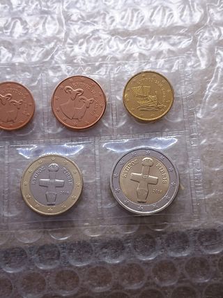 Serie Euro Cipro 2016. UNC