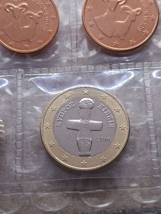 Serie Euro Cipro 2016. UNC