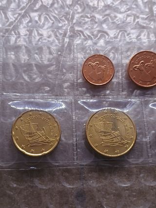 Serie Euro Cipro 2017. UNC