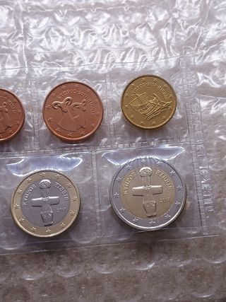 Serie Euro Cipro 2017. UNC