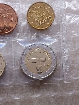 Serie Euro Cipro 2017. UNC