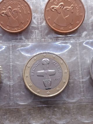 Serie Euro Cipro 2017. UNC