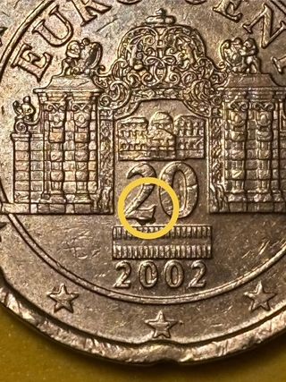 20 CENTIMOS AUSTRIA 2002