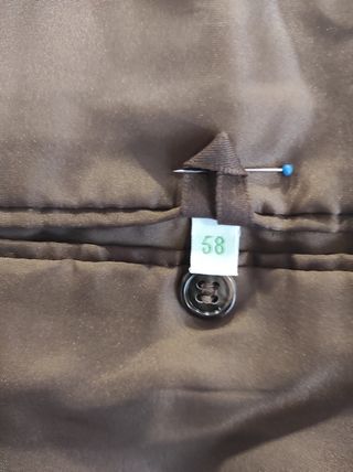 Conjunto de calças e casaco