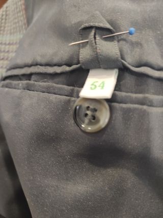 Conjunto de calças e casaco