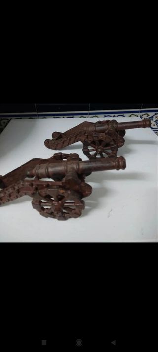 Cañón de hierro forjado 