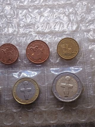 Serie Euro Cipro 2024. UNC