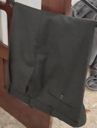 Conjunto de calças e casaco