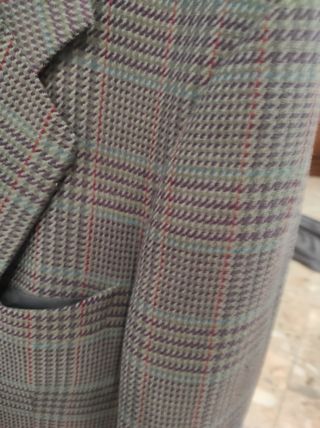 Conjunto de calças e casaco