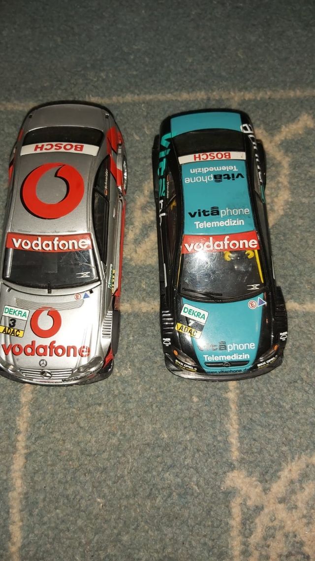 Pack 2 coches de scalextric leer