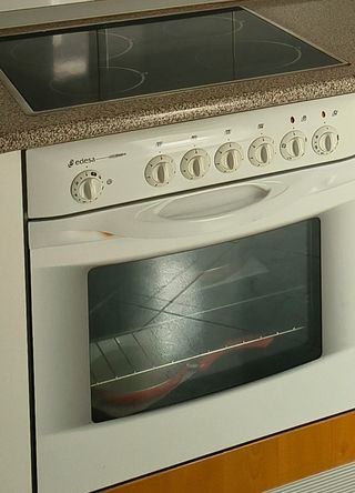 Placa vitrocerámica más horno