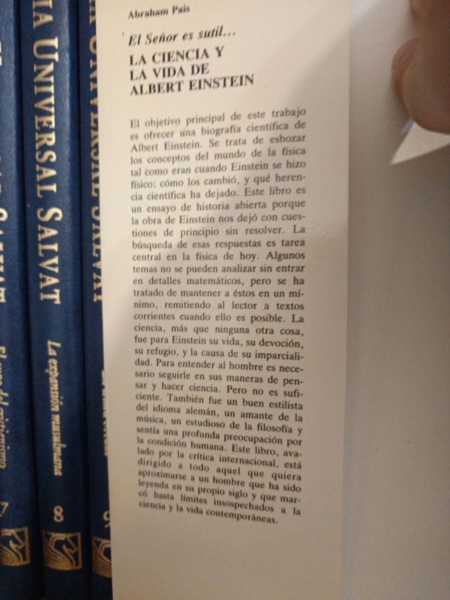 El Señor es sutil. La ciencia y la vida de Albert Einstein