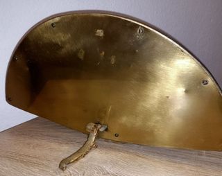 Espejo abanico bronce vintage