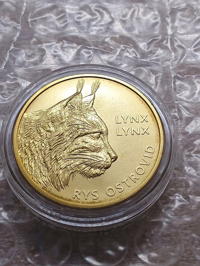 5€ Slovacchia 2022. La Lince