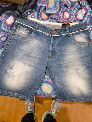 Bermudas vaqueras Zara talla 46