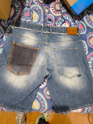 Bermudas vaqueras Zara talla 46