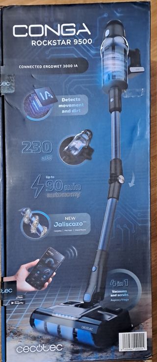 Aspirador cecotec escoba s/cable digital