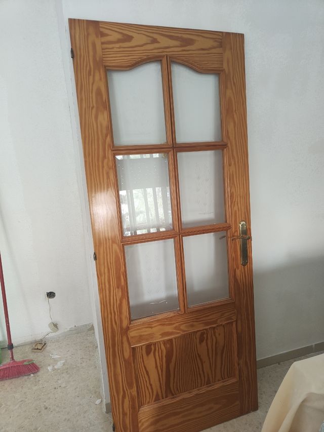 8 puertas roble Marcos jambas.