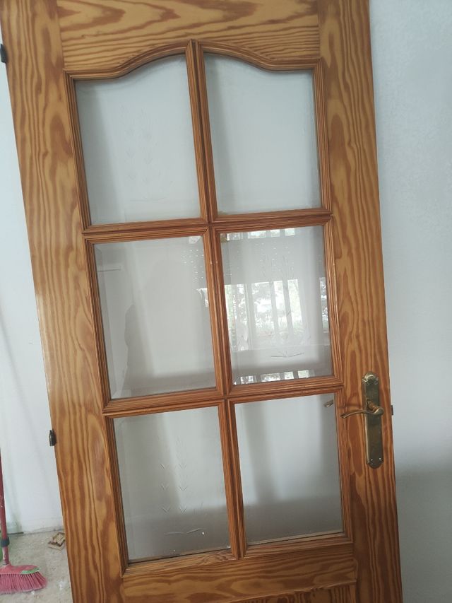 8 puertas roble Marcos jambas.