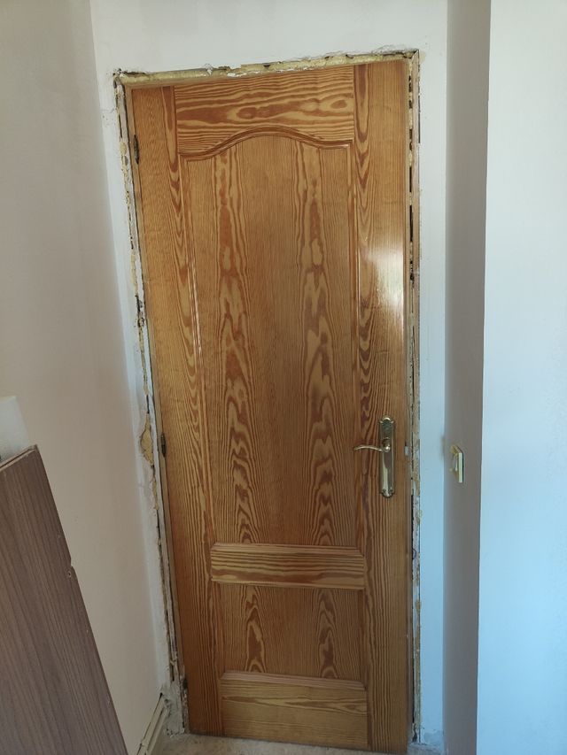 8 puertas roble Marcos jambas.