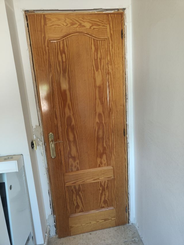 8 puertas roble Marcos jambas.