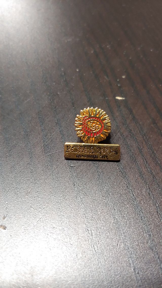 Spilla giochi olimpici Roma 2004