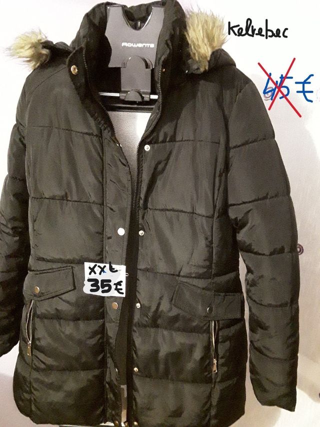 Abrigo acolchado  mujer(bajado)
