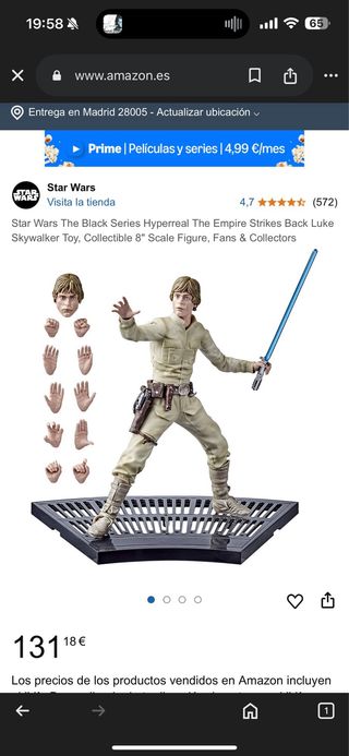 Star Wars Luke Skywalker Hasbro