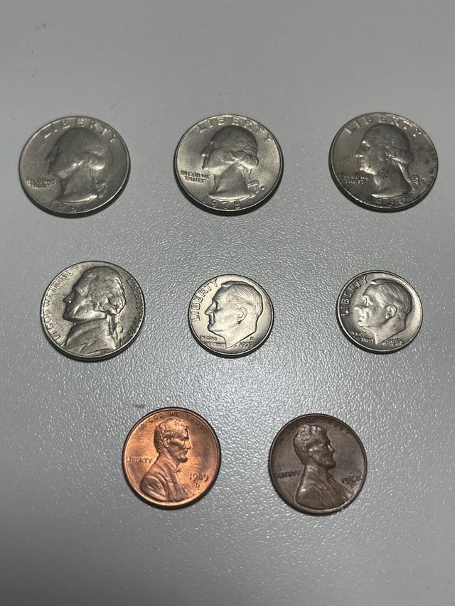 EXCLUSIVO LOTE DE MONEDAS USA CON ERRORES Y VARIAN