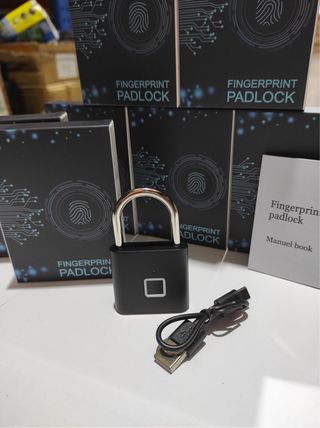 Candado de huella digital