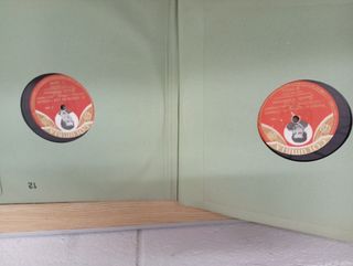 Discos pizarra Juanito Valderrama.