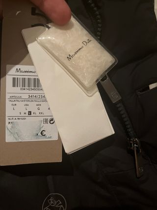 Chaqueta ligera acolchada plumas Massimo Dutti 