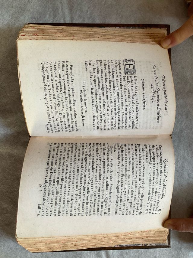 PRIMERA EDICION DEL QUIJOTE