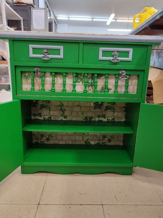 Mueble recibidor restaurado