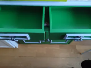 Mueble recibidor restaurado