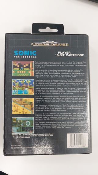 2 juegos originales SEGA Megadrive 