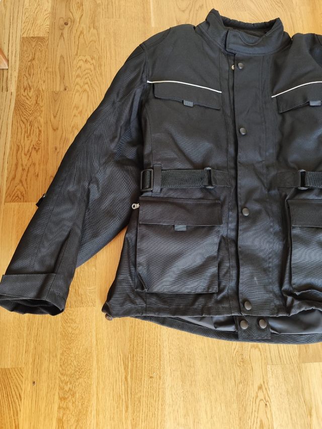 Cazadora moto de cordura