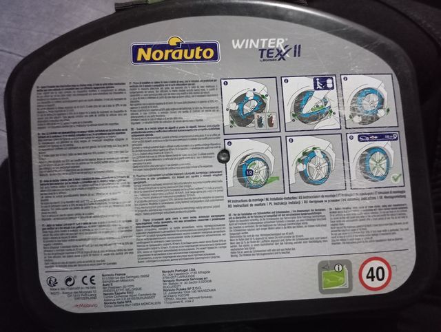 Cadenas Norauto talla L winter tex II