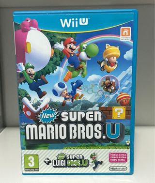 New Super Mario Bros U y New Super Luigi U