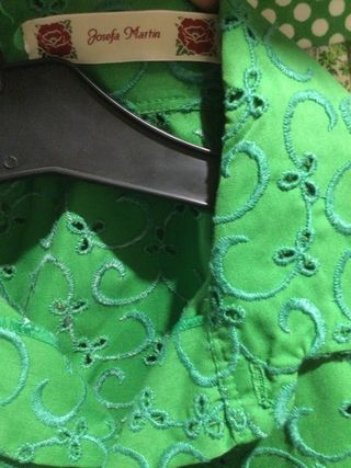 Traje flamenca
diseñado por Josefa Martín. 