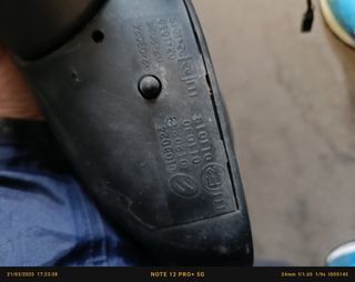 Espejo retrovisor Peugeot 206