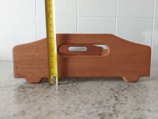 Vassoio in legno lavorato 