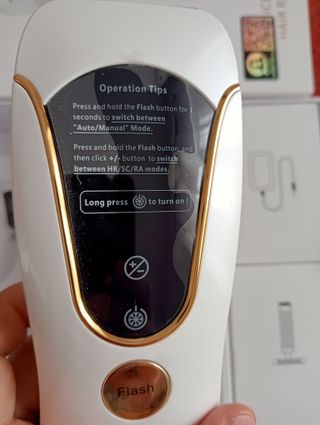 Hair removal system IPL