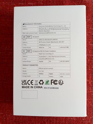 Hair removal system IPL